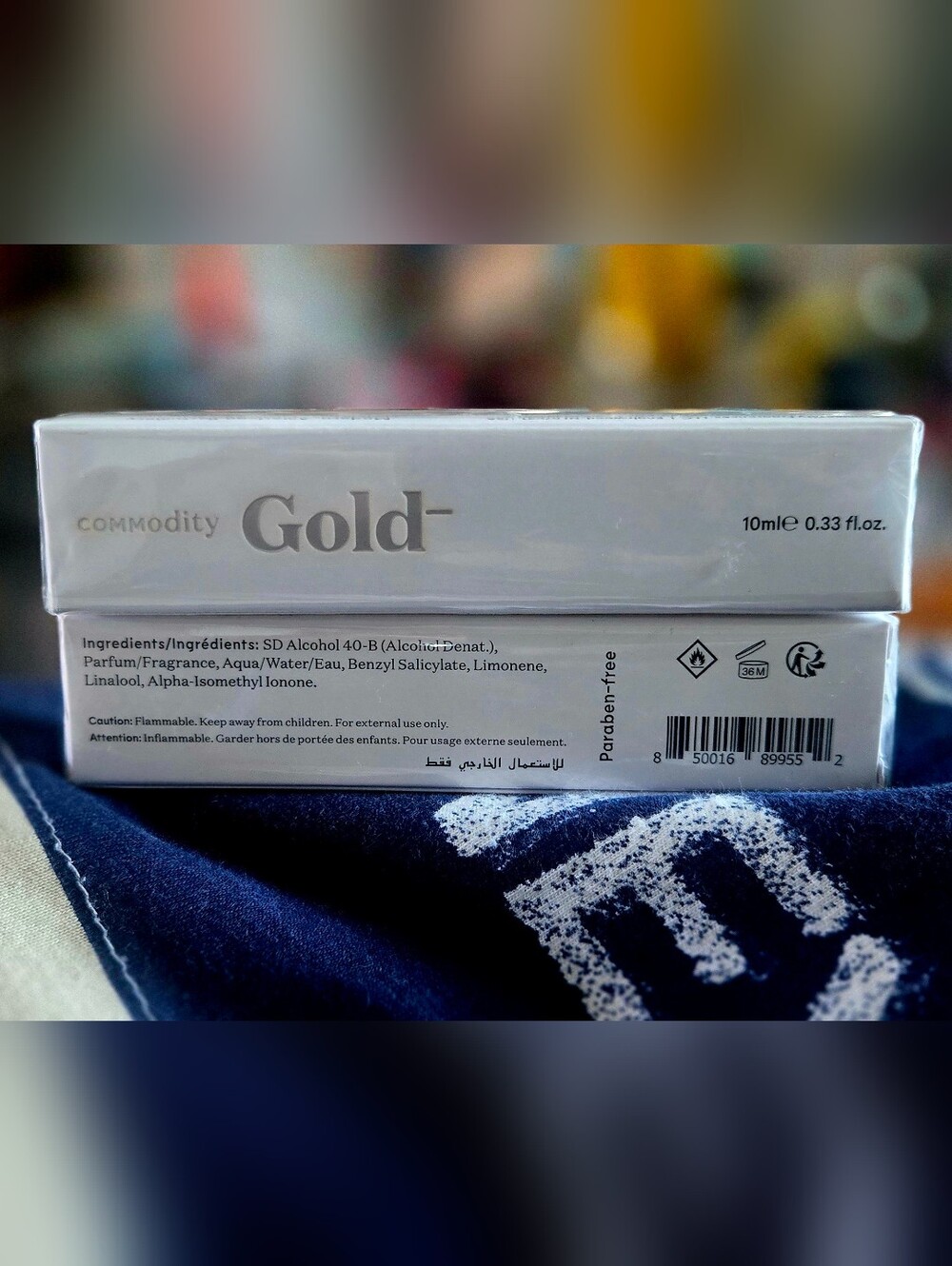 Two New Commodity Gold- Eau de Parfum